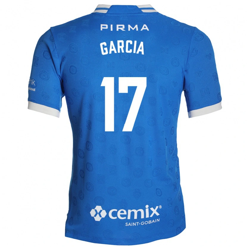 Danxen Mujer Camiseta Amaury García #17 Azul Blanco Rojo 1ª Equipación 2026/27 La Camisa México