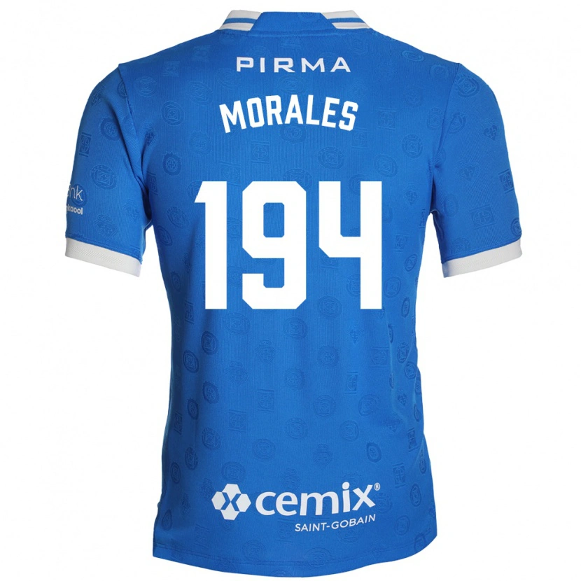 Danxen Mujer Camiseta Amaury Morales #194 Azul Blanco Rojo 1ª Equipación 2026/27 La Camisa México