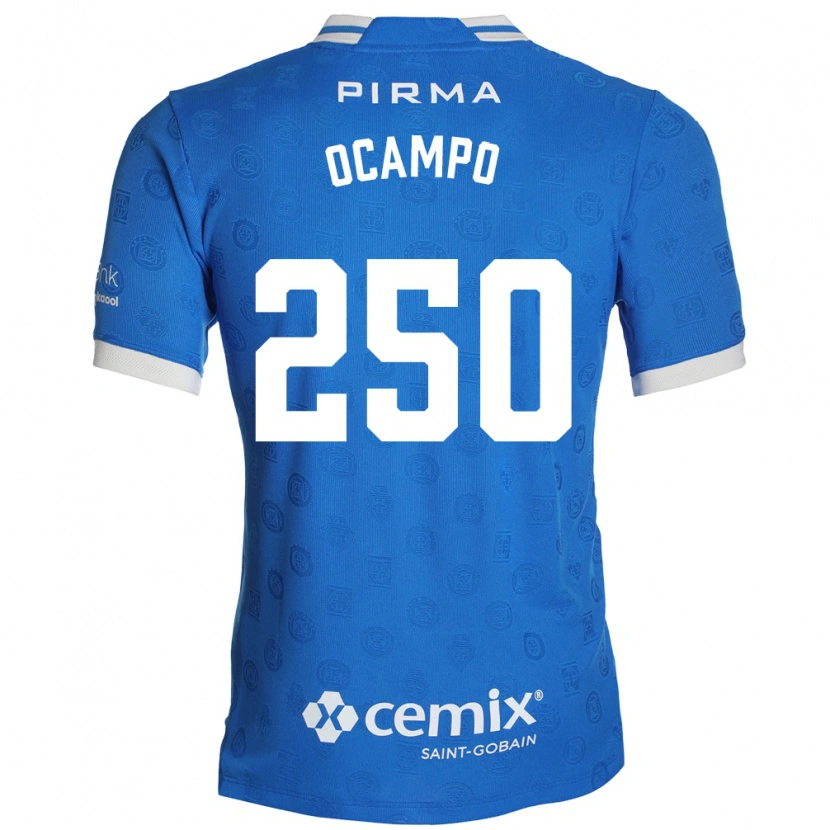 Danxen Mujer Camiseta Diego Ocampo #250 Azul Blanco Rojo 1ª Equipación 2026/27 La Camisa México