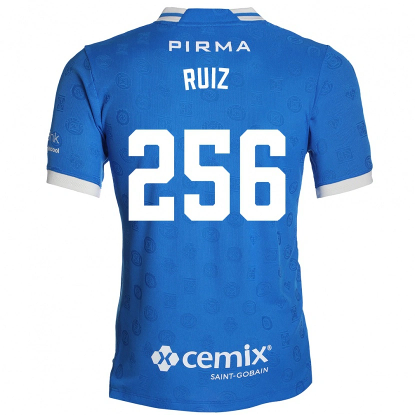 Danxen Mujer Camiseta Fernando Ruiz #256 Azul Blanco Rojo 1ª Equipación 2026/27 La Camisa México