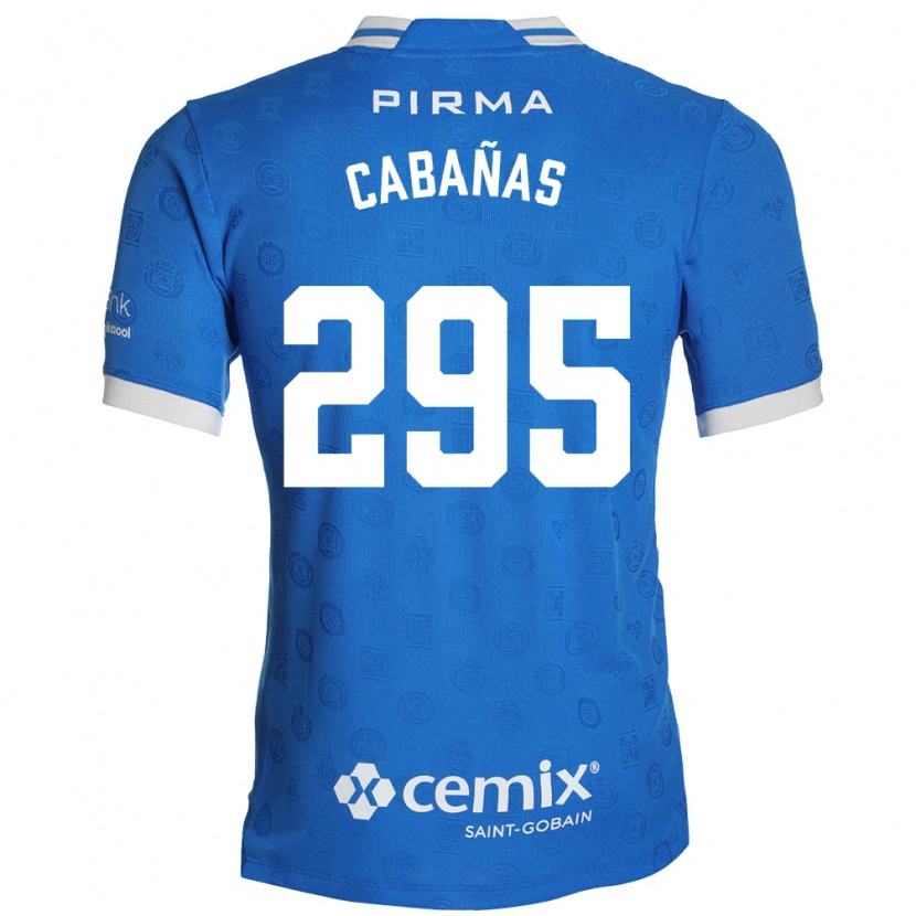 Danxen Mujer Camiseta Diego Cabañas #295 Azul Blanco Rojo 1ª Equipación 2026/27 La Camisa México