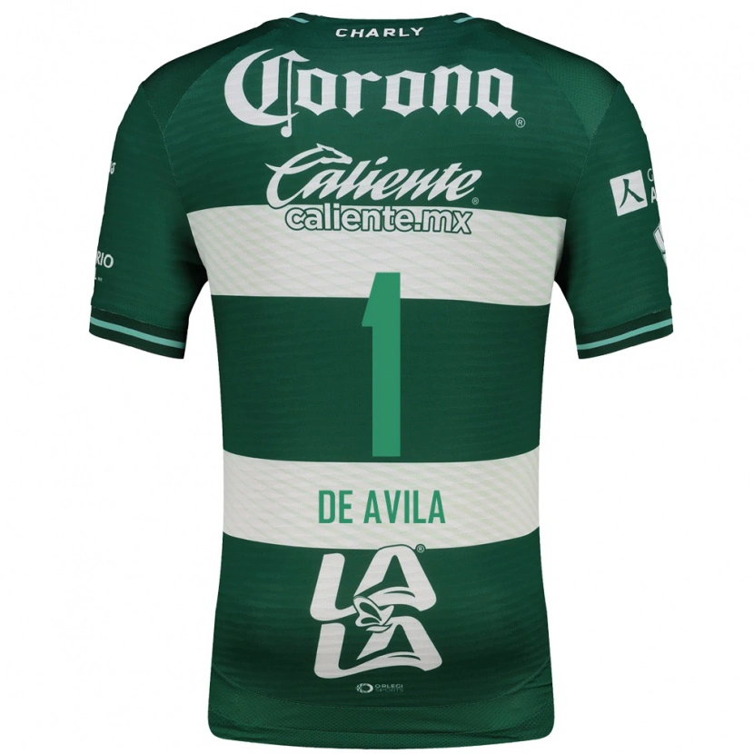 Danxen Mujer Camiseta Hannia De Avila #1 Verde Blanco 1ª Equipación 2026/27 La Camisa México
