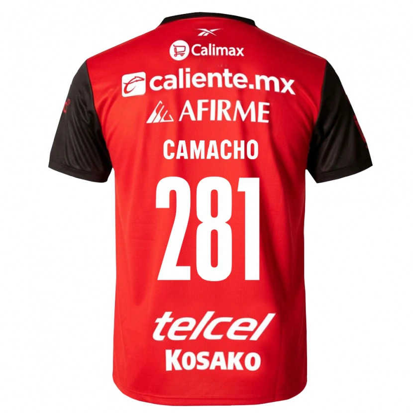 Danxen Mujer Camiseta Javier Camacho #281 Negro Rojo 1ª Equipación 2026/27 La Camisa México