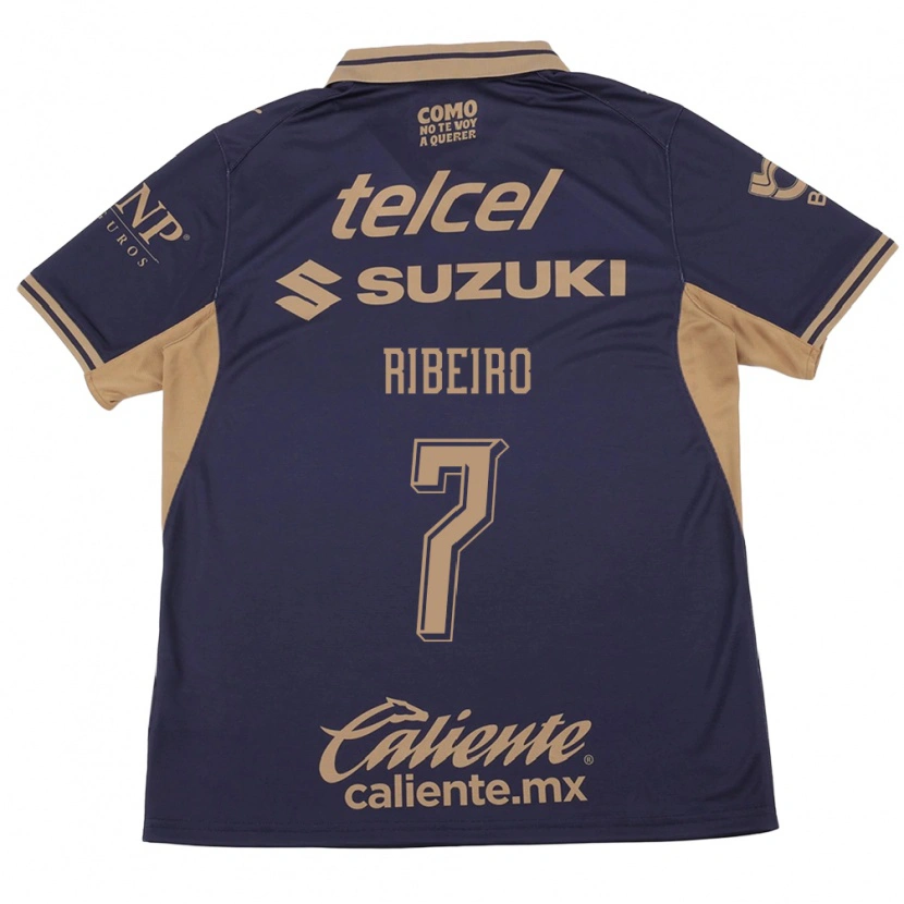 Danxen Mujer Camiseta Stephanie Ribeiro #7 Morado Marrón 1ª Equipación 2026/27 La Camisa México