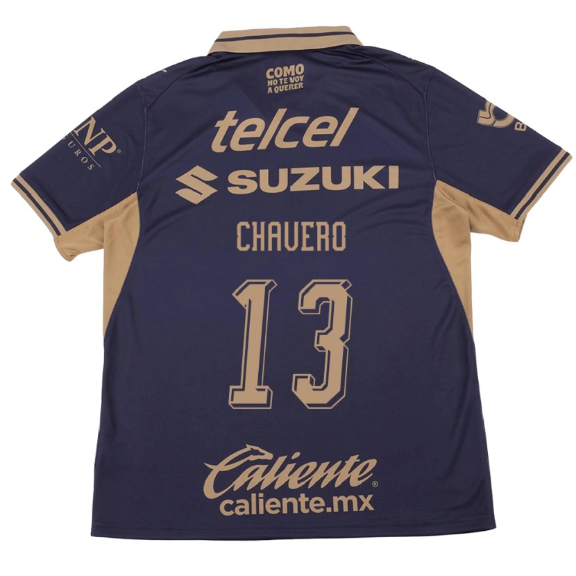 Danxen Mujer Camiseta Paola Chavero #13 Morado Marrón 1ª Equipación 2026/27 La Camisa México