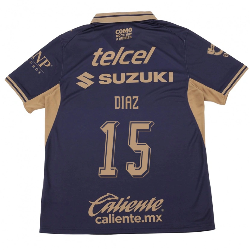 Danxen Mujer Camiseta Marylin Diaz #15 Morado Marrón 1ª Equipación 2026/27 La Camisa México