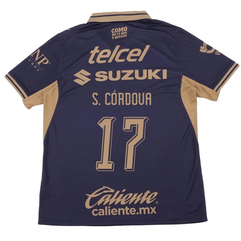 Danxen Mujer Camiseta Sebastián Córdova #17 Morado Marrón 1ª Equipación 2026/27 La Camisa México