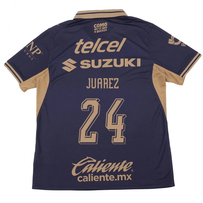 Danxen Mujer Camiseta Gabriela Juarez #24 Morado Marrón 1ª Equipación 2026/27 La Camisa México
