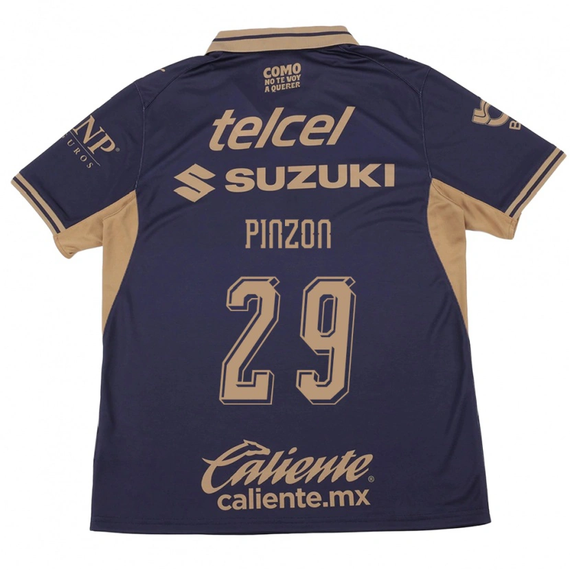 Danxen Mujer Camiseta Liceth Pinzon #29 Morado Marrón 1ª Equipación 2026/27 La Camisa México