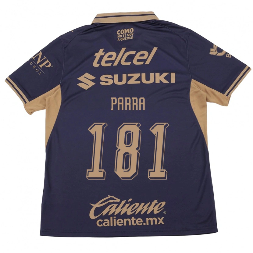 Danxen Mujer Camiseta Rodrigo Parra #181 Morado Marrón 1ª Equipación 2026/27 La Camisa México