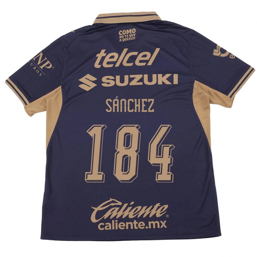 Danxen Mujer Camiseta Manuel Sánchez #184 Morado Marrón 1ª Equipación 2026/27 La Camisa México