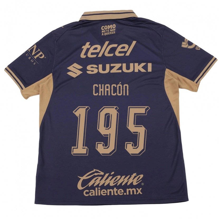Danxen Mujer Camiseta Eduardo Chacón #195 Morado Marrón 1ª Equipación 2026/27 La Camisa México