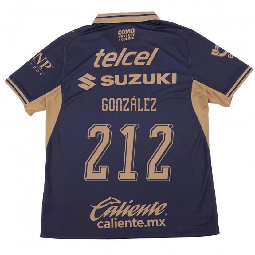 Danxen Mujer Camiseta José González #212 Morado Marrón 1ª Equipación 2026/27 La Camisa México
