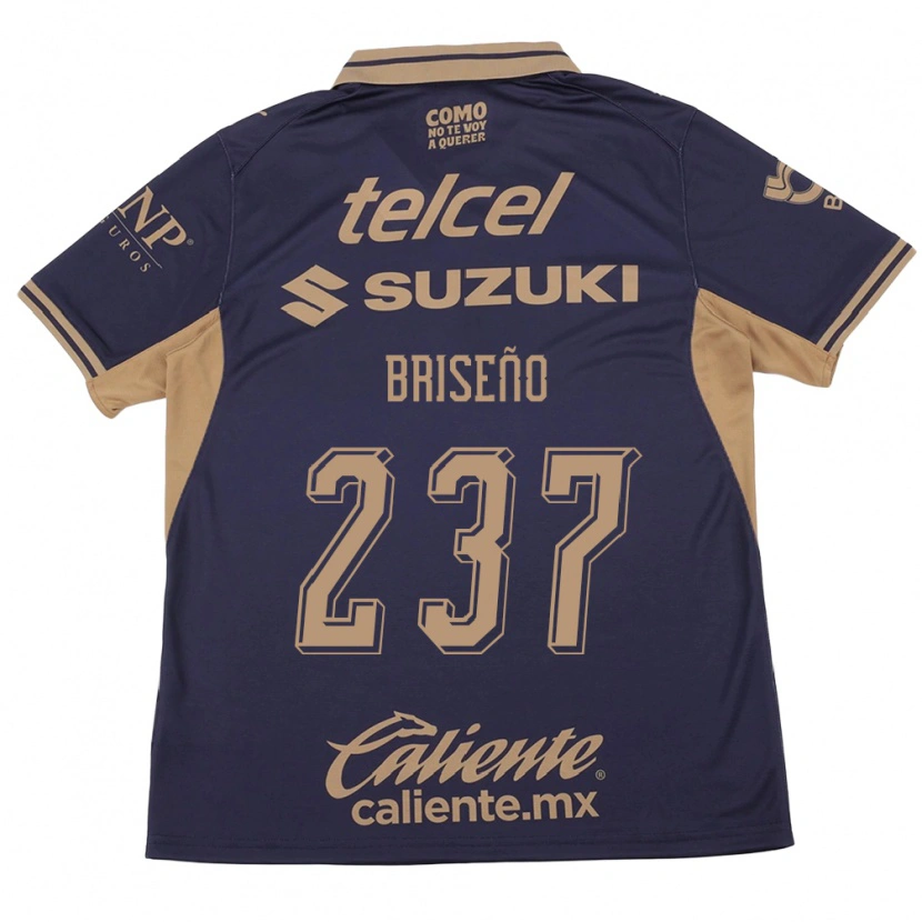 Danxen Mujer Camiseta Juan Briseño #237 Morado Marrón 1ª Equipación 2026/27 La Camisa México