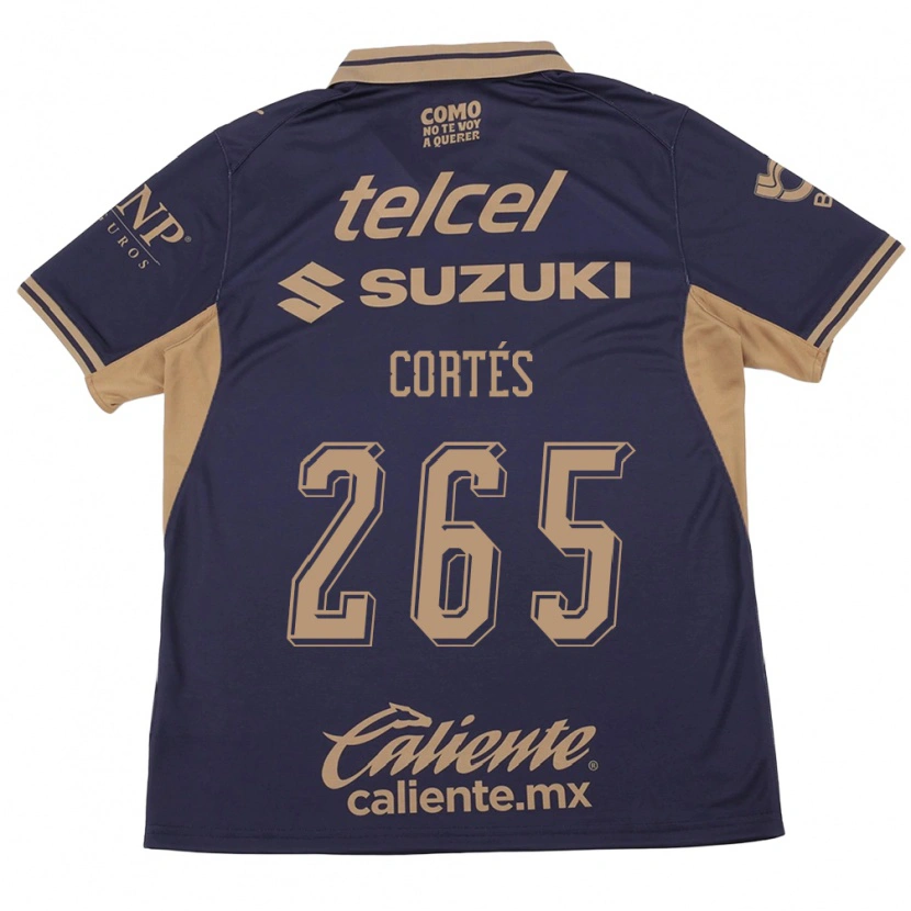 Danxen Mujer Camiseta Jhostyn Cortés #265 Morado Marrón 1ª Equipación 2026/27 La Camisa México