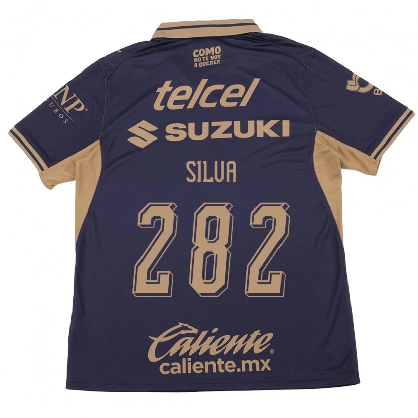Danxen Mujer Camiseta Cristiano Silva #282 Morado Marrón 1ª Equipación 2026/27 La Camisa México