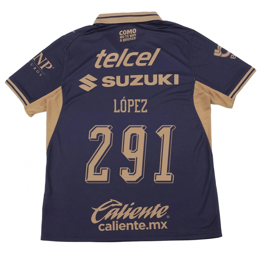 Danxen Mujer Camiseta Javier López #291 Morado Marrón 1ª Equipación 2026/27 La Camisa México
