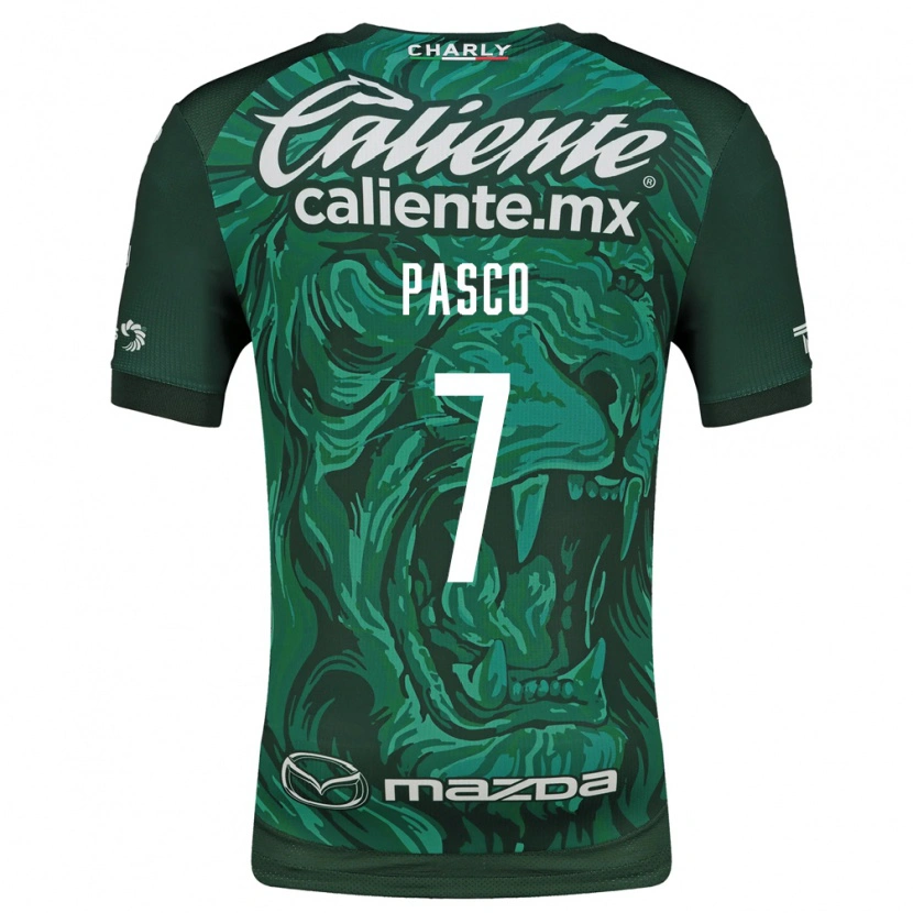 Danxen Mujer Camiseta Madeleine Pasco #7 Verde Negro 1ª Equipación 2026/27 La Camisa México