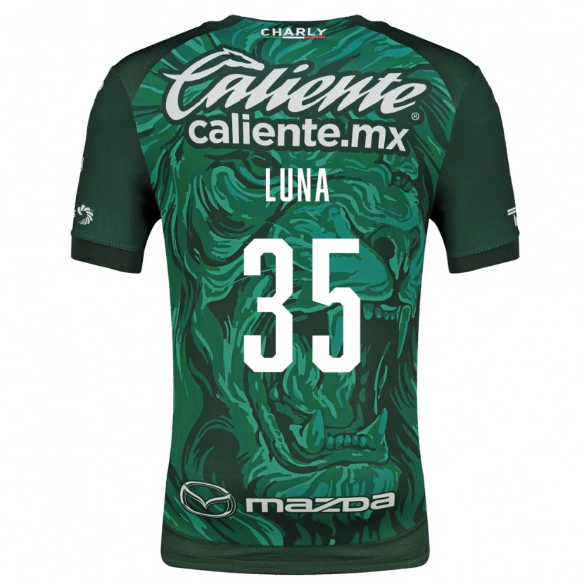 Danxen Mujer Camiseta Diego Luna #35 Verde Negro 1ª Equipación 2026/27 La Camisa México