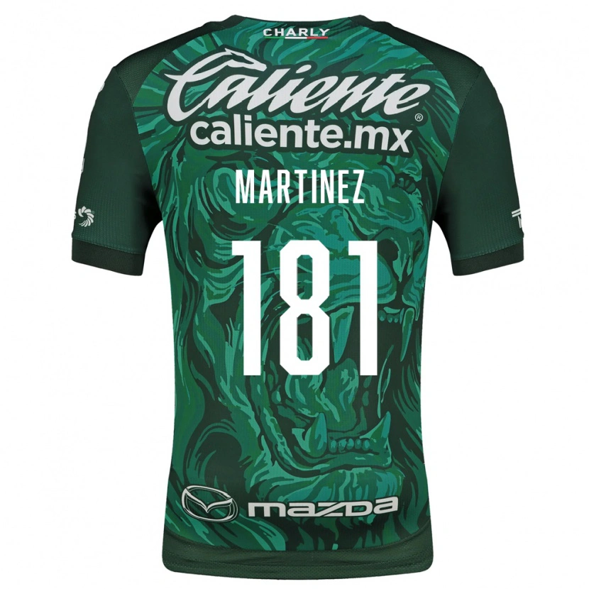 Danxen Mujer Camiseta Irving Martínez #181 Verde Negro 1ª Equipación 2026/27 La Camisa México
