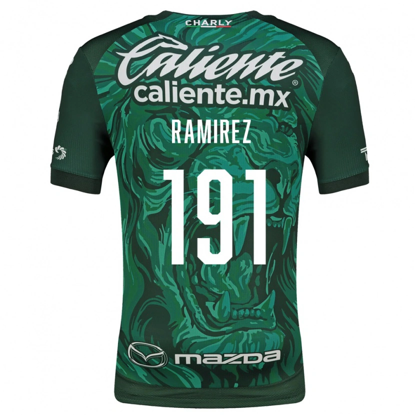 Danxen Mujer Camiseta Ian Ramírez #191 Verde Negro 1ª Equipación 2026/27 La Camisa México