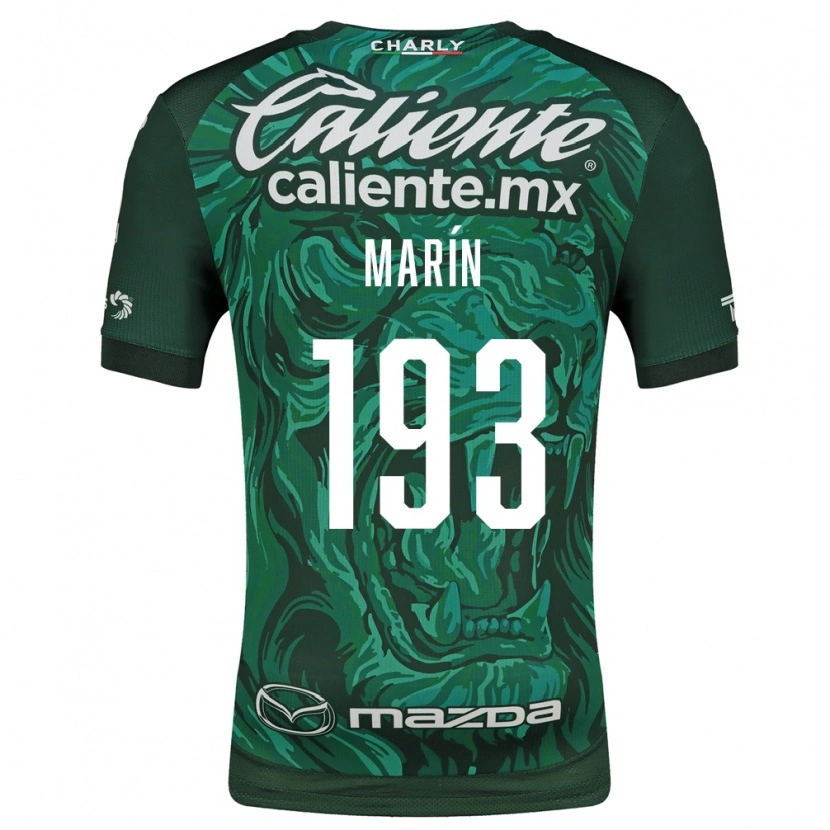 Danxen Mujer Camiseta Duilio Marín #193 Verde Negro 1ª Equipación 2026/27 La Camisa México