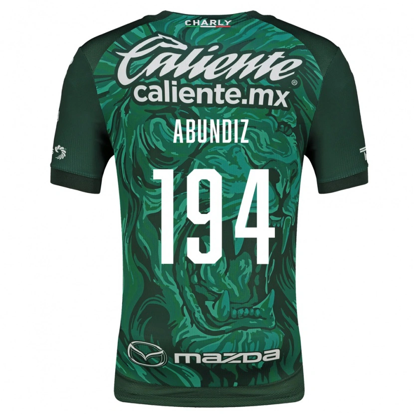 Danxen Mujer Camiseta Erick Abundiz #194 Verde Negro 1ª Equipación 2026/27 La Camisa México