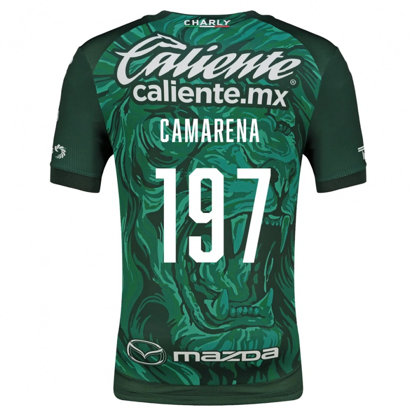 Danxen Mujer Camiseta Gael Camarena #197 Verde Negro 1ª Equipación 2026/27 La Camisa México
