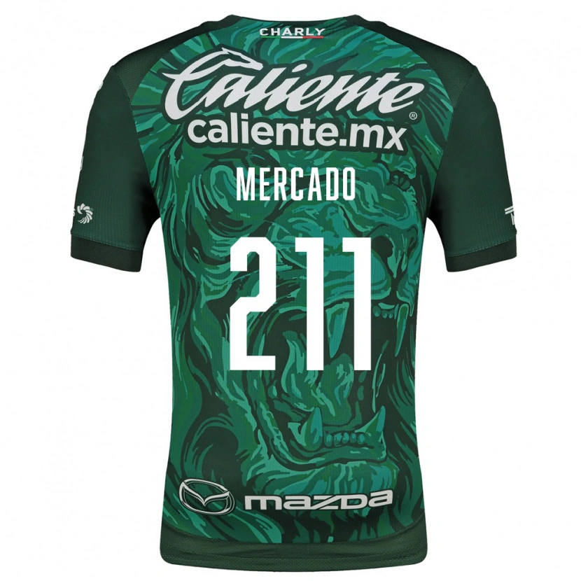 Danxen Mujer Camiseta Diego Mercado #211 Verde Negro 1ª Equipación 2026/27 La Camisa México