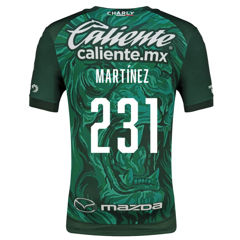 Danxen Mujer Camiseta Franco Martínez #231 Verde Negro 1ª Equipación 2026/27 La Camisa México