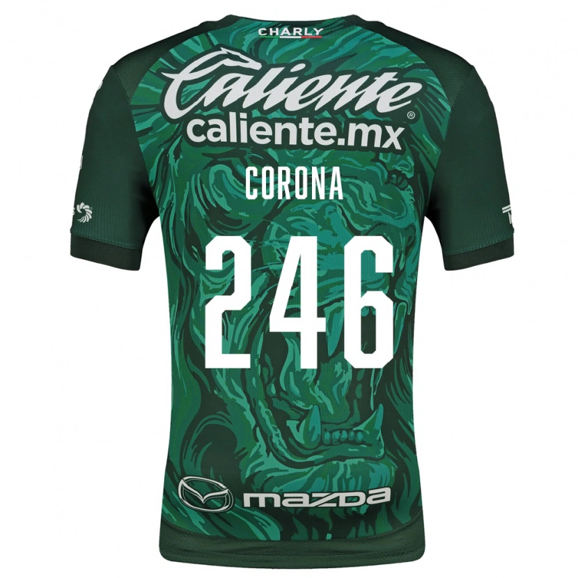Danxen Mujer Camiseta Michael Corona #246 Verde Negro 1ª Equipación 2026/27 La Camisa México
