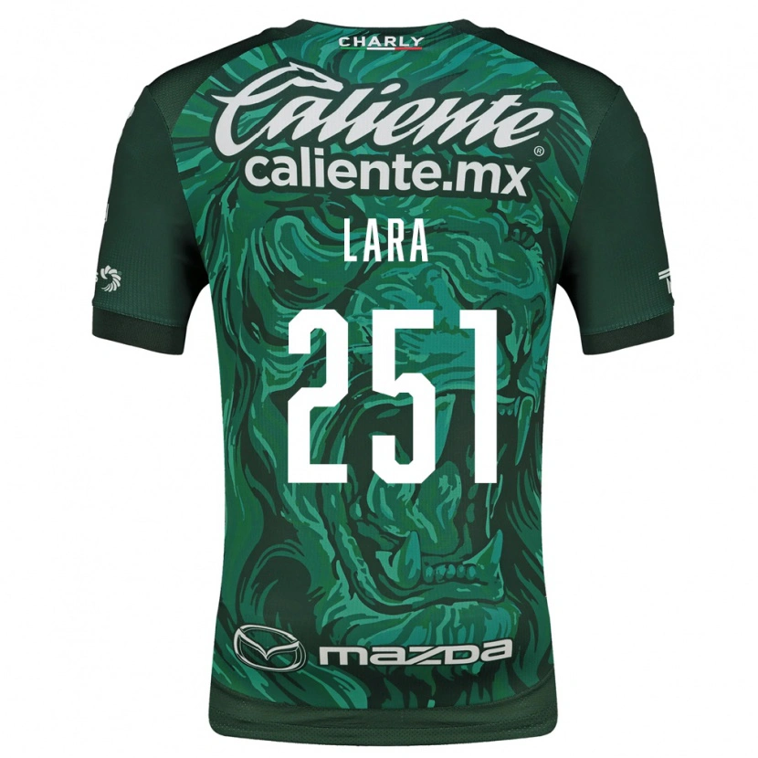 Danxen Mujer Camiseta Tristán Lara #251 Verde Negro 1ª Equipación 2026/27 La Camisa México