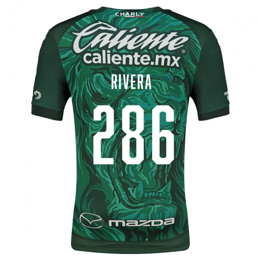 Danxen Mujer Camiseta Marcelo Rivera #286 Verde Negro 1ª Equipación 2026/27 La Camisa México