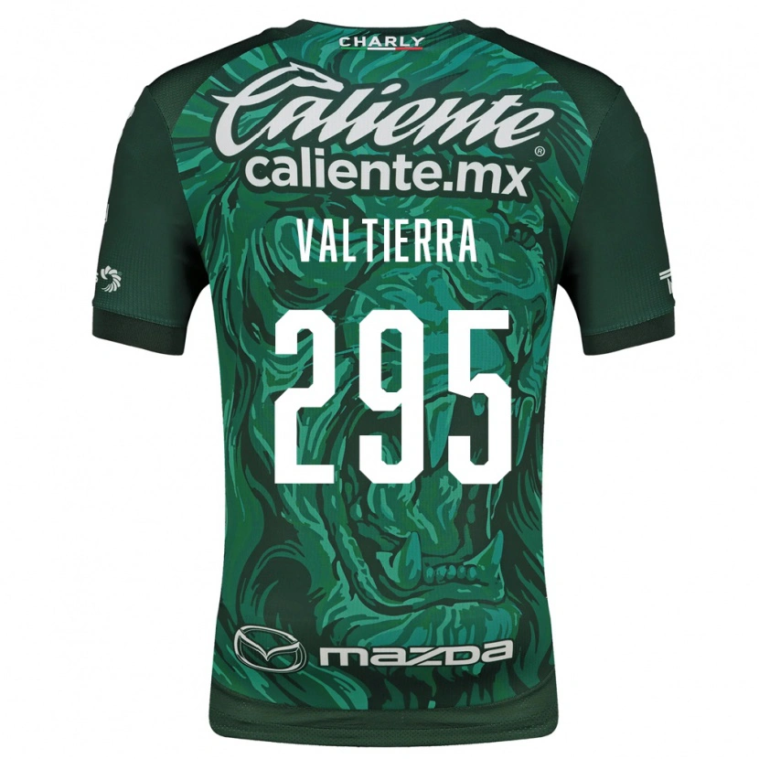 Danxen Mujer Camiseta Demian Valtierra #295 Verde Negro 1ª Equipación 2026/27 La Camisa México