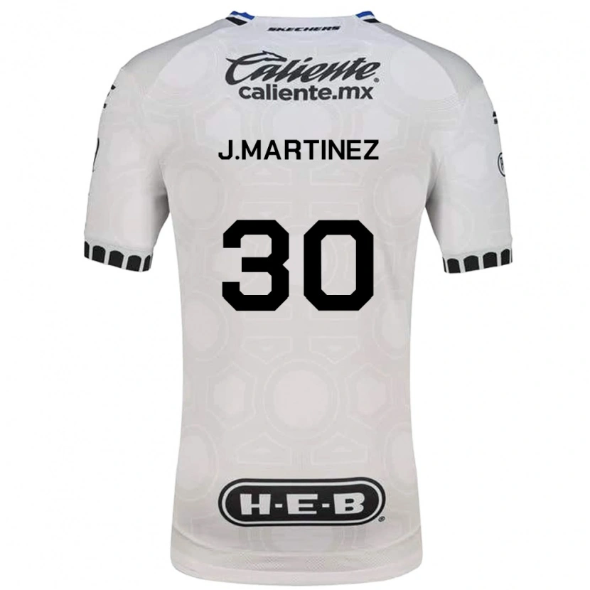 Danxen Mujer Camiseta Mono Martínez #30 Blanco Negro Azul 1ª Equipación 2026/27 La Camisa México