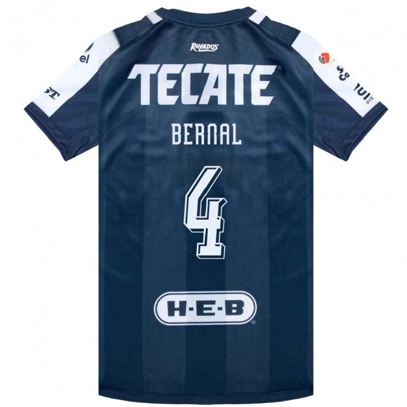 Danxen Mujer Camiseta Rebeca Bernal #4 Azul Tinta Blanco Rojo 1ª Equipación 2026/27 La Camisa México