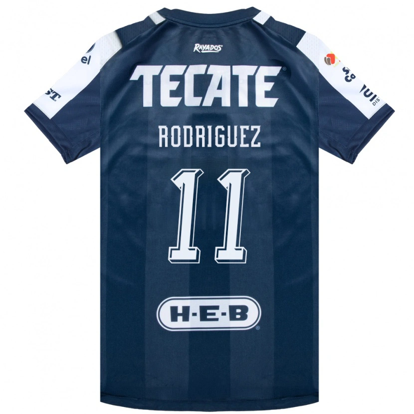 Danxen Mujer Camiseta Lizette Rodriguez #11 Azul Tinta Blanco Rojo 1ª Equipación 2026/27 La Camisa México