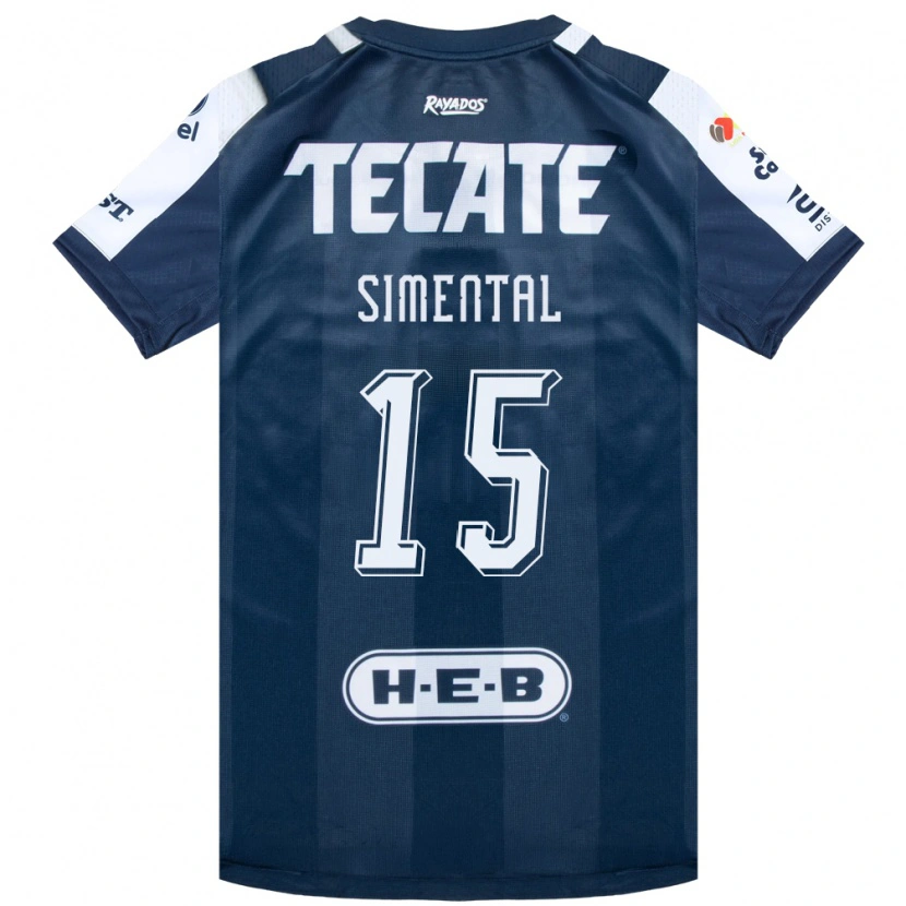 Danxen Mujer Camiseta Samantha Simental #15 Azul Tinta Blanco Rojo 1ª Equipación 2026/27 La Camisa México