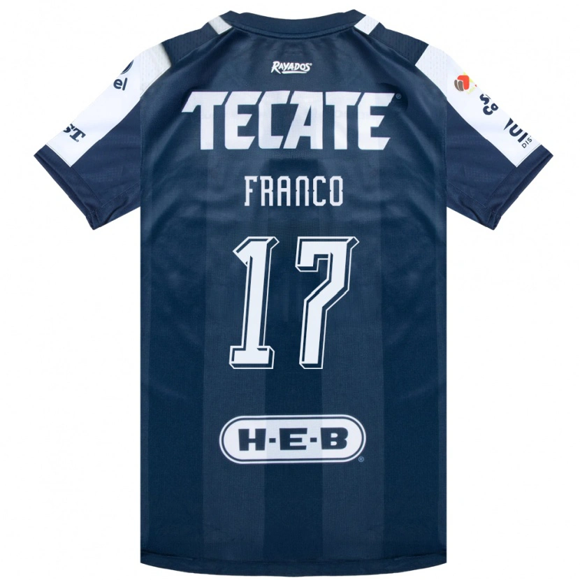 Danxen Mujer Camiseta Yamile Franco #17 Azul Tinta Blanco Rojo 1ª Equipación 2026/27 La Camisa México