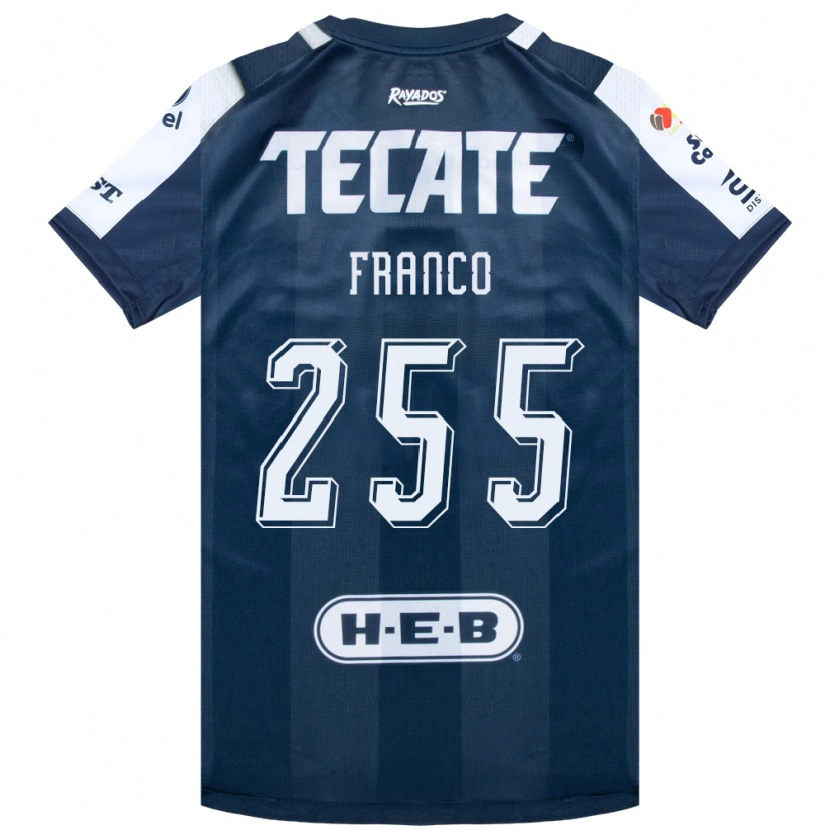 Danxen Mujer Camiseta Enrique Franco #255 Azul Tinta Blanco Rojo 1ª Equipación 2026/27 La Camisa México