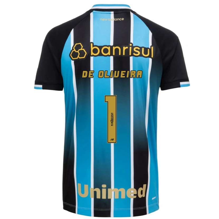 Danxen Mujer Camiseta Walewska Moreira De Oliveira #1 Azul Marrón Negro 1ª Equipación 2026/27 La Camisa México