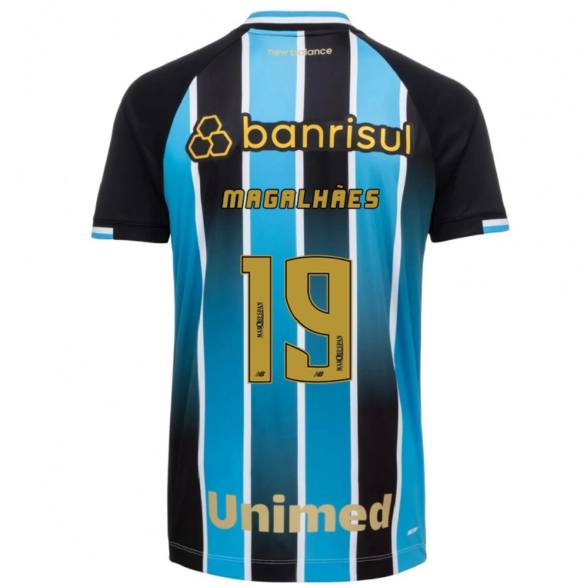 Danxen Mujer Camiseta Fellipe Magalhães #19 Azul Marrón Negro 1ª Equipación 2026/27 La Camisa México