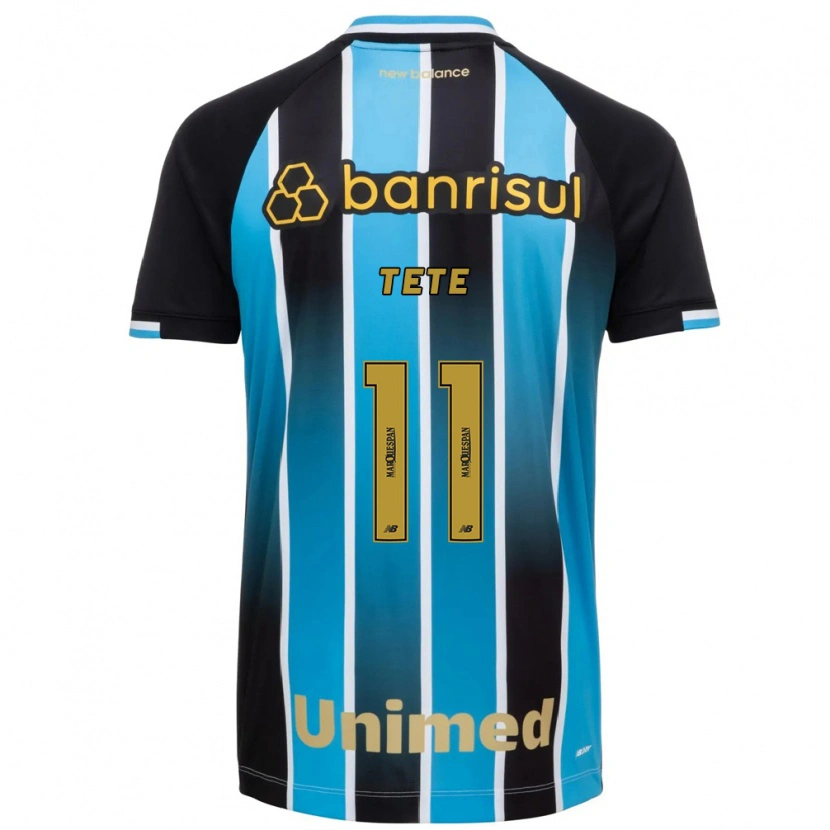 Danxen Mujer Camiseta Tetê #11 Azul Marrón Negro 1ª Equipación 2026/27 La Camisa México