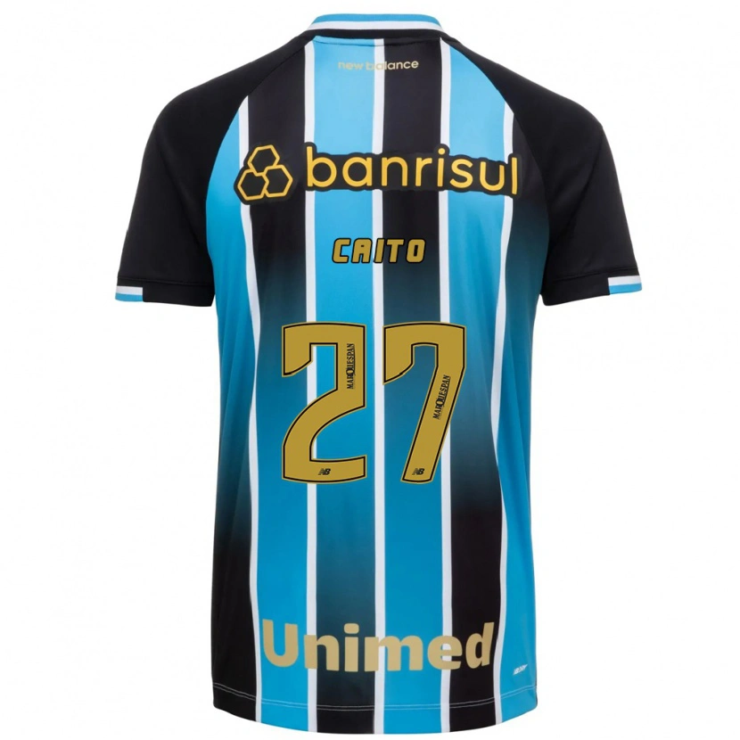 Danxen Mujer Camiseta Diego Caito #27 Azul Marrón Negro 1ª Equipación 2026/27 La Camisa México