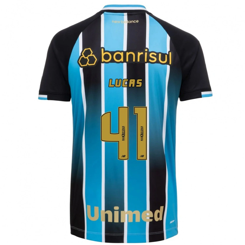 Danxen Mujer Camiseta Pedro Lucas #41 Azul Marrón Negro 1ª Equipación 2026/27 La Camisa México