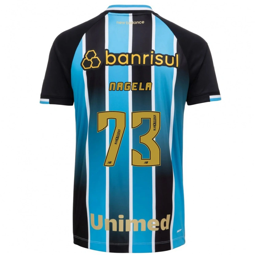 Danxen Mujer Camiseta Nágela #73 Azul Marrón Negro 1ª Equipación 2026/27 La Camisa México