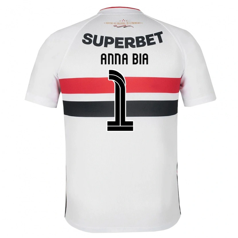Danxen Mujer Camiseta Anna Bia #1 Blanco Rojo Negro 1ª Equipación 2026/27 La Camisa México