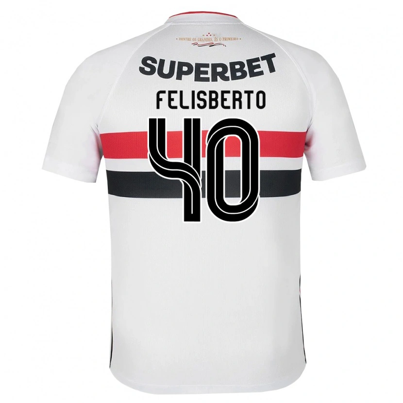 Danxen Mujer Camiseta Igor Felisberto #40 Blanco Rojo Negro 1ª Equipación 2026/27 La Camisa México