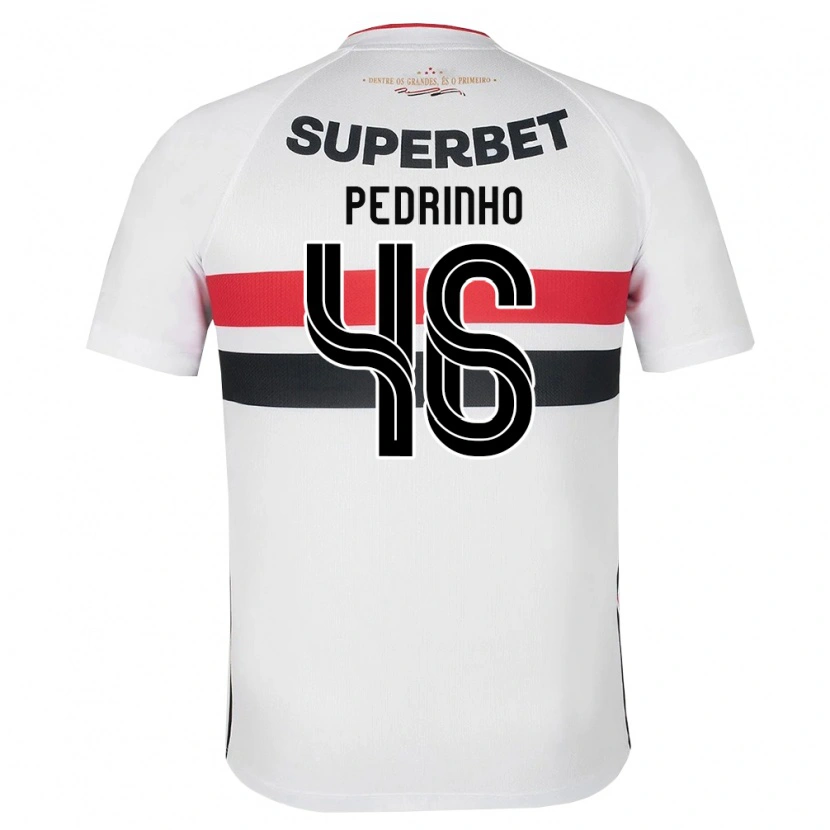 Danxen Mujer Camiseta Pedro Ferreira #46 Blanco Rojo Negro 1ª Equipación 2026/27 La Camisa México