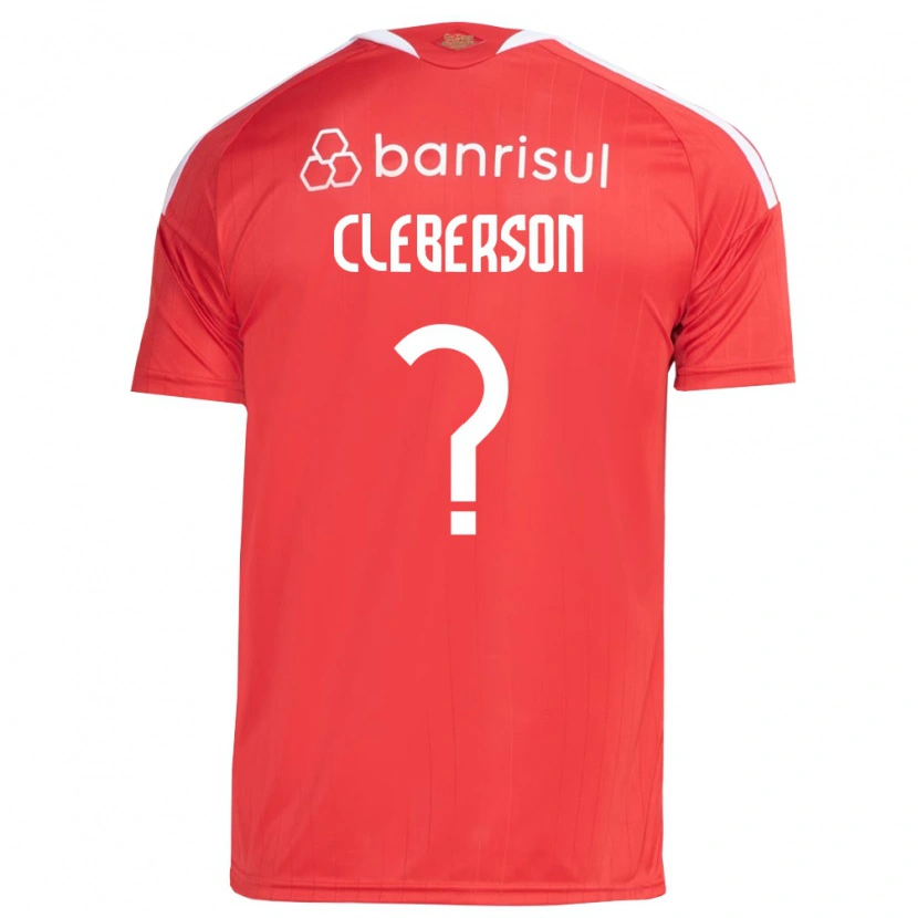 Danxen Mujer Camiseta Cleberson #0 Rojo Blanco 1ª Equipación 2026/27 La Camisa México